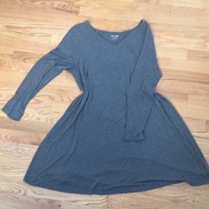 Grey T-Shirt Dress